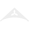 Ekena Millwork Pitch Naple Architectural Grade PVC Gable Pediment, 48"W x 22"H x 1"P (11/12) GPP048X022X100NAP - alternate 5